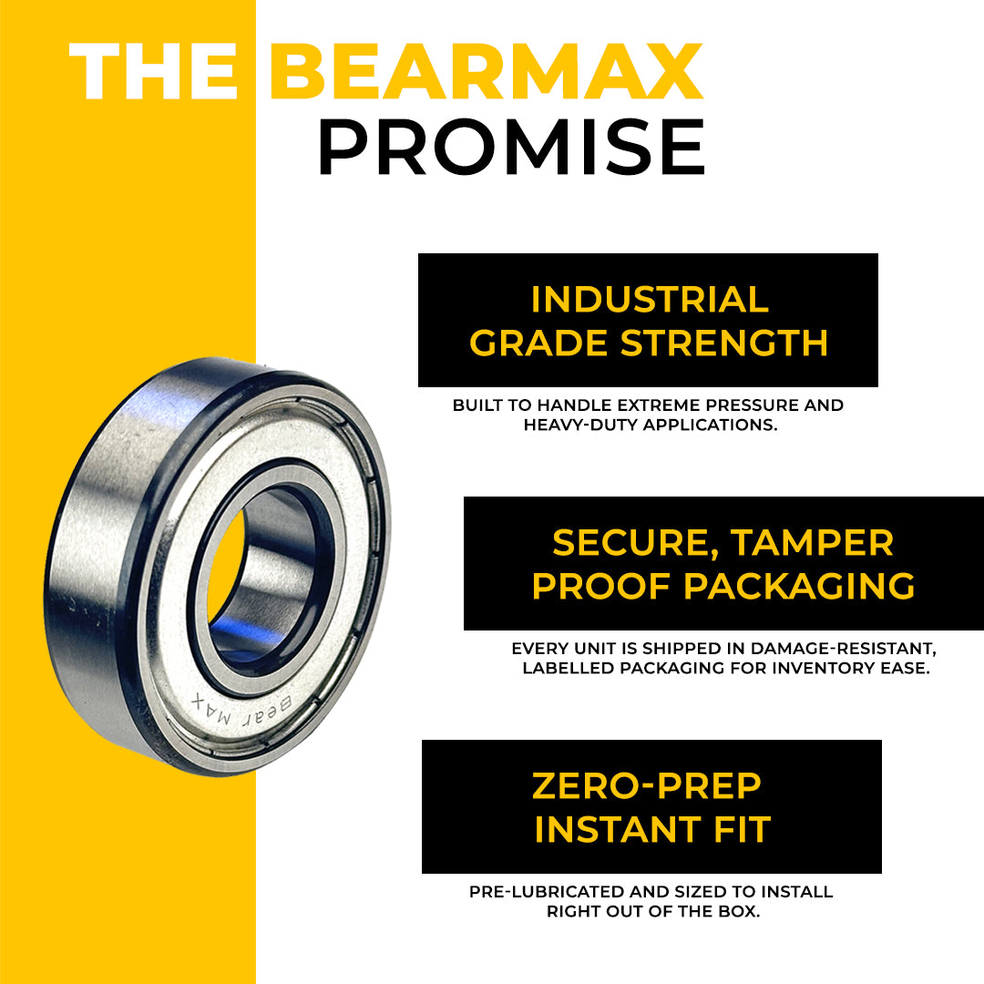 6202-ZZ Deep Groove Ball Bearing 15x35x11 | Bearmax USA